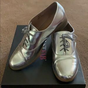 JustFab Silver Shoes, 7